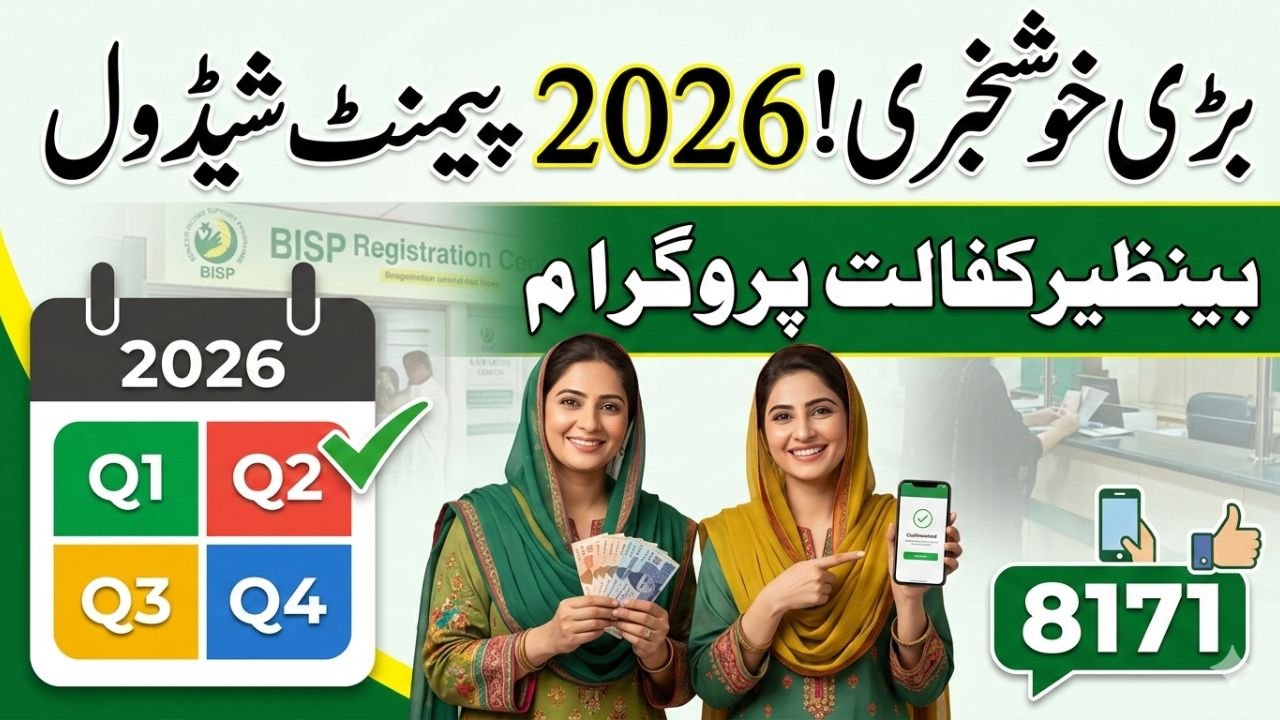 Benazir Kafaalat Payment Schedule 2026