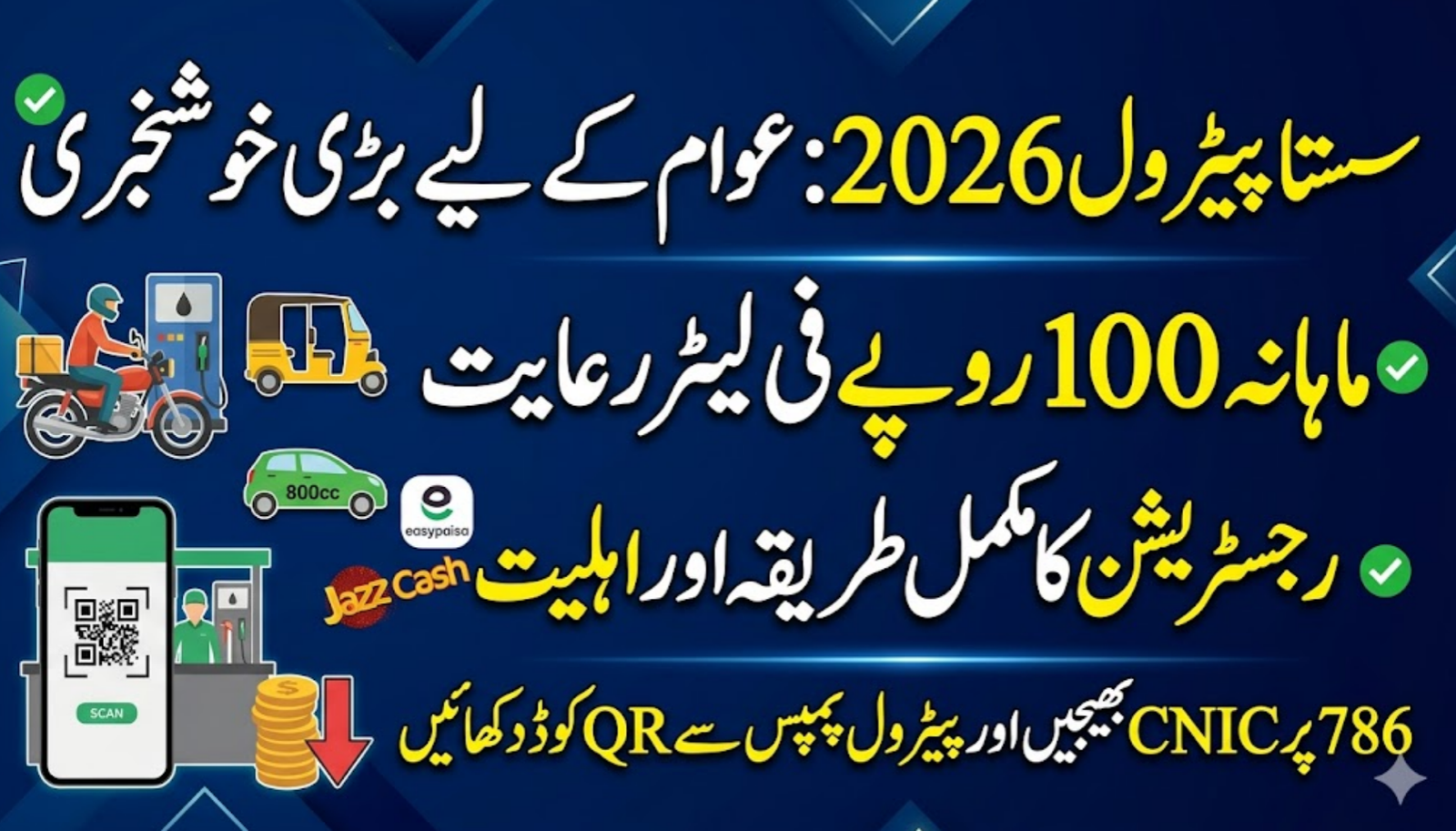 Sasta Petrol Subsidy Scheme